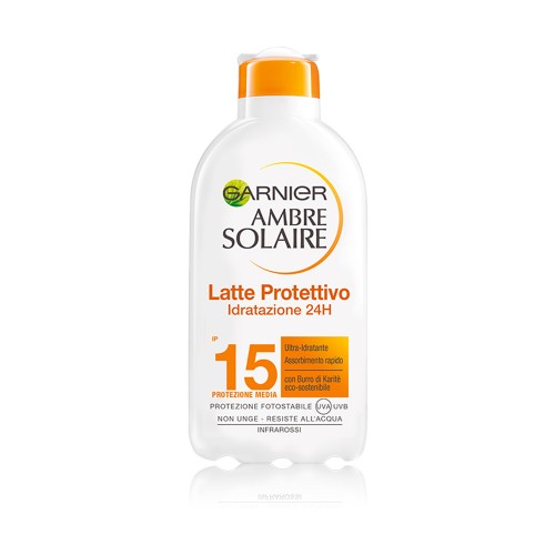 Garnier Ambre Solaire 200ml - Ip15 protezione fotoresistente UVA - UVB