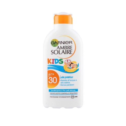 Garnier Ambre Solaire Kids 200ml - Ip30 Protezione Alta Pelli delicate