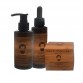 Set men style Shampoo da barba 150ml , Siero da barba 100ml, Crema ammorbidente da barba 50ml face complex